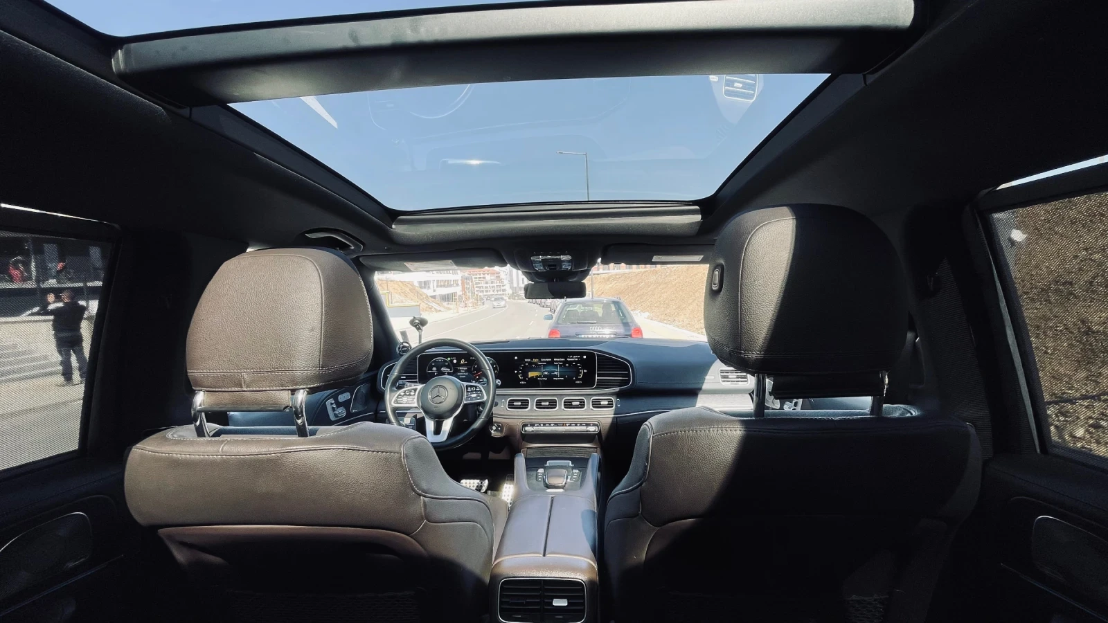 Mercedes-Benz GLS 450 2021 Night Package AMG* ПАНОРАМА* HEAD UP* 77300km, снимка 12 - Автомобили и джипове - 53939356