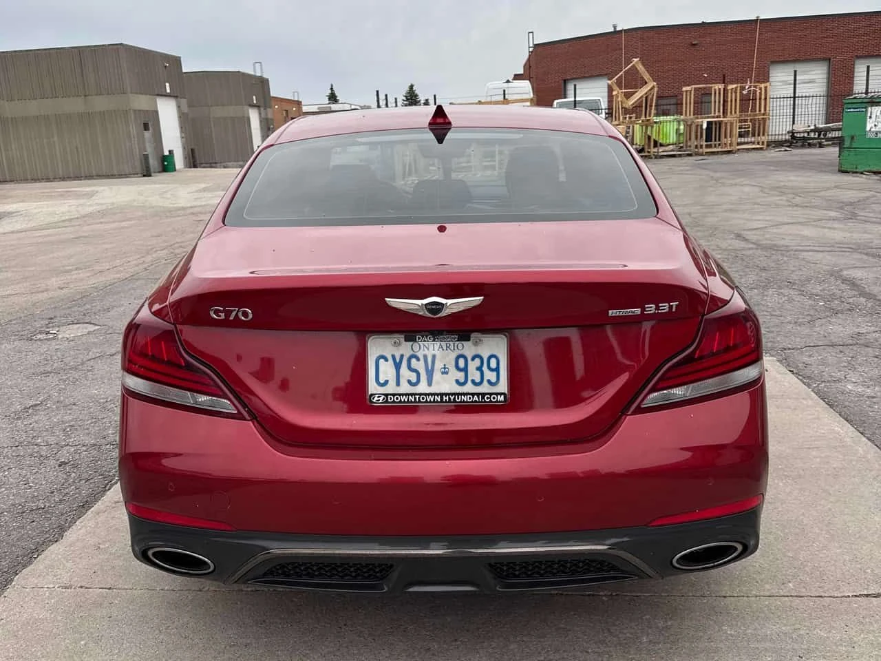 Genesis G70 3.3T Sport| DISTR| 360| ПОДГР| ОБДУХ| ШИБИДАХ| HUD, снимка 4 - Автомобили и джипове - 54609114