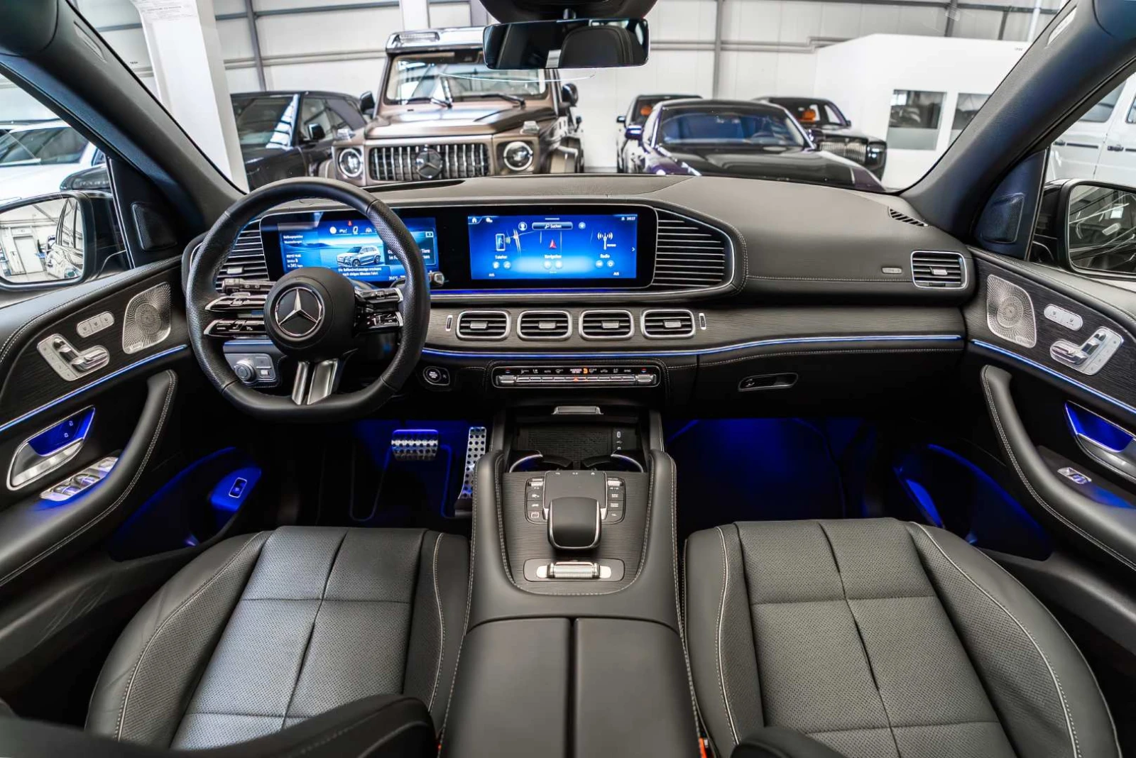 Mercedes-Benz GLS 450 NEW* FACELIFT* * AMG* PANO* BURMESTER* 360* , снимка 9 - Автомобили и джипове - 54638639