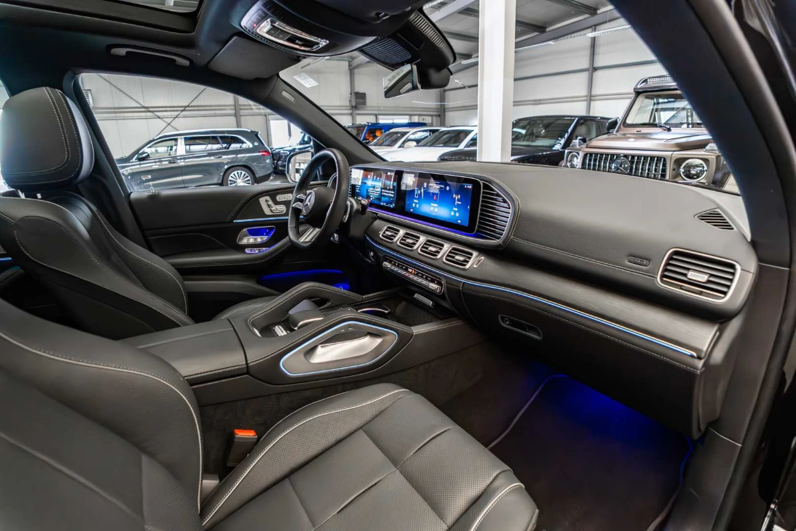 Mercedes-Benz GLS 450 NEW* FACELIFT* * AMG* PANO* BURMESTER* 360* , снимка 15 - Автомобили и джипове - 54638639