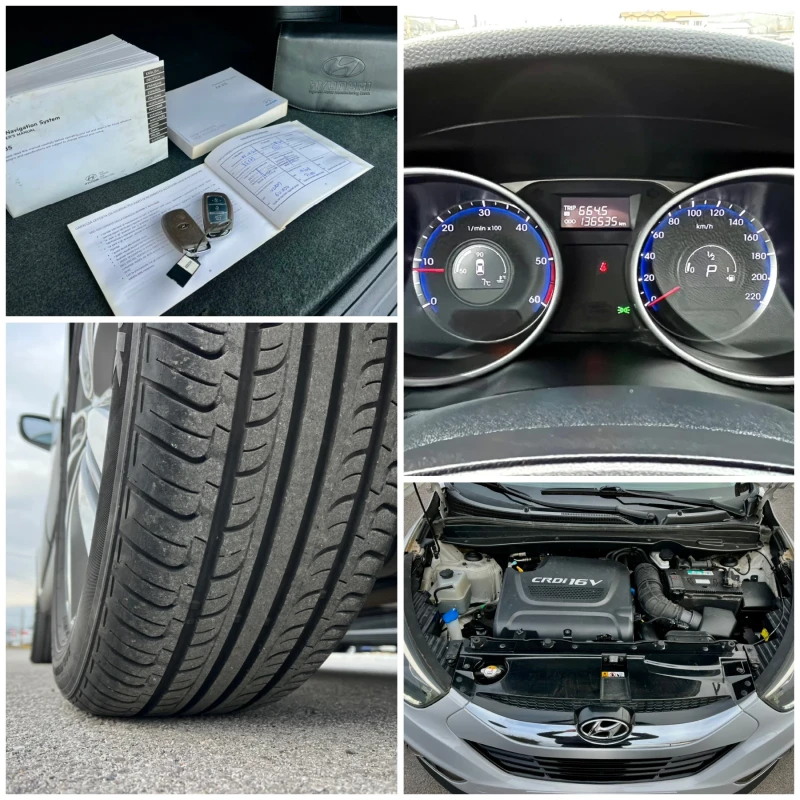 Hyundai IX35 2.0 CRDI 4x4 automatic * Navi* Panorama* Xpossible, снимка 15 - Автомобили и джипове - 48360559