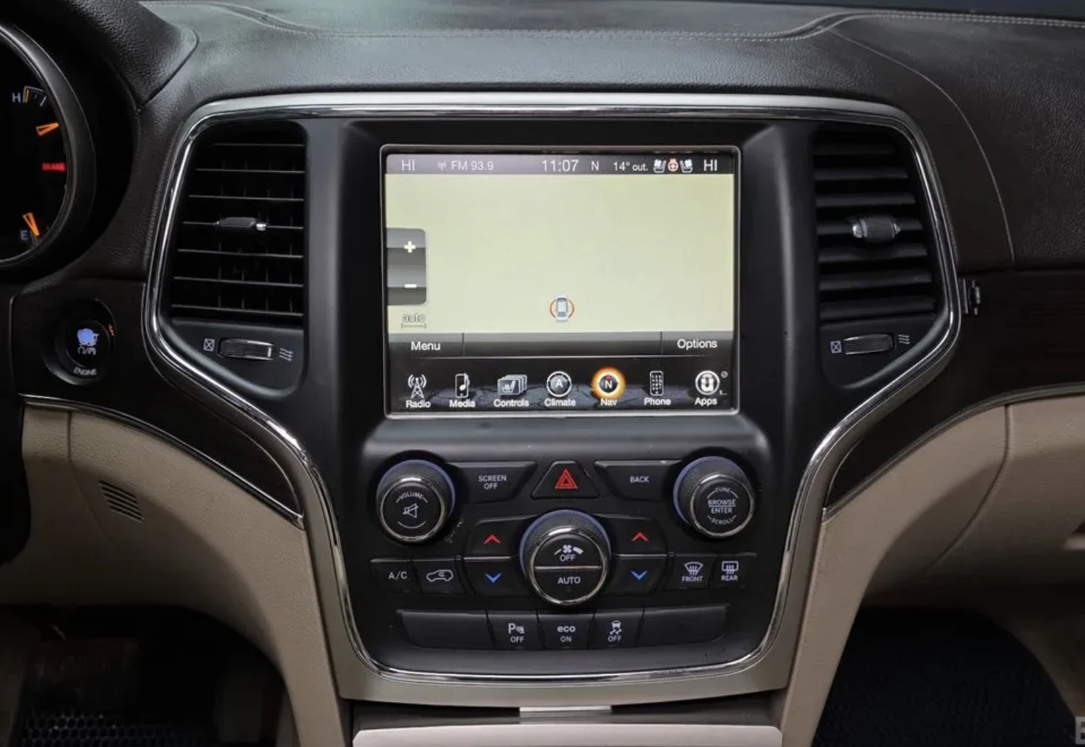 Jeep Grand cherokee OVERLAND* КОЖА* ПОДГРЕВ* ОБДУХВАНЕ* КАМЕРА* НАВИ* , снимка 15 - Автомобили и джипове - 54020892