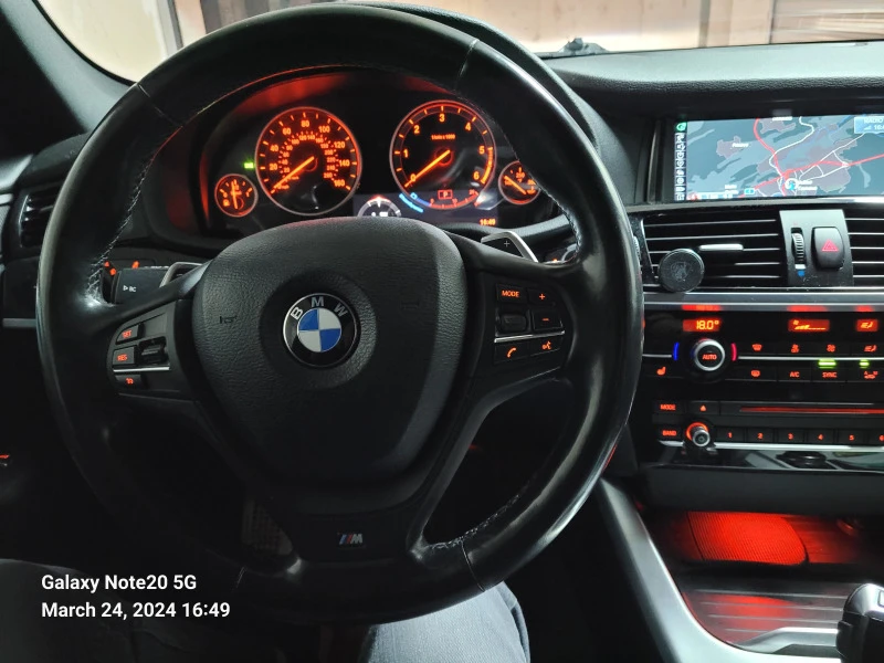 BMW X3 28D M пакет, снимка 13 - Автомобили и джипове - 47418324