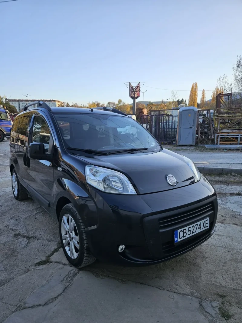 Fiat Qubo 9лв/100км, обслужена, нови гуми, снимка 1 - Автомобили и джипове - 48002807