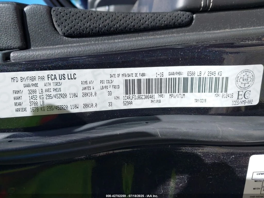 Jeep Grand cherokee * SRT * CARFAX * БЕЗ ПЪРВОНАЧАЛНА ВНОСКА - изображение 9