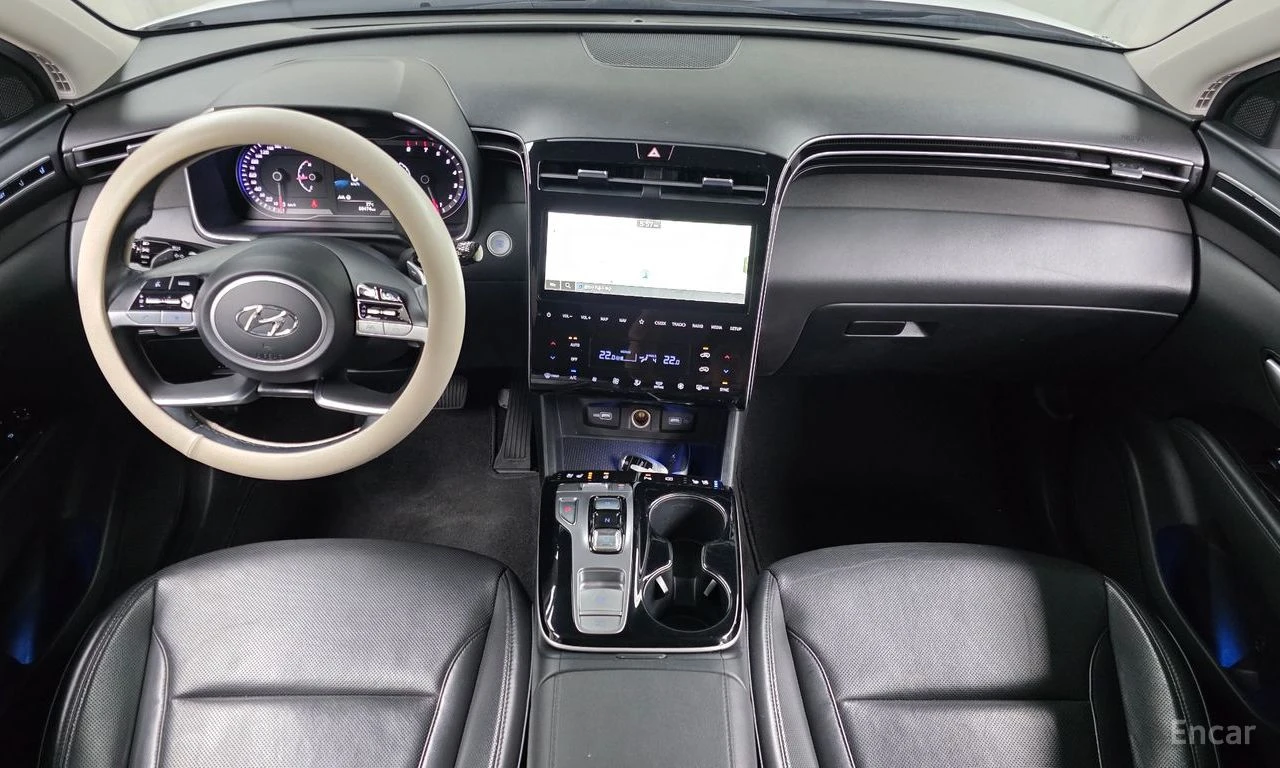 Hyundai Tucson 1.6* TURBO* PREMIUM* ПОДГРЕВ* ОБДУХВАНЕ* КАМЕРА* , снимка 6 - Автомобили и джипове - 54808481