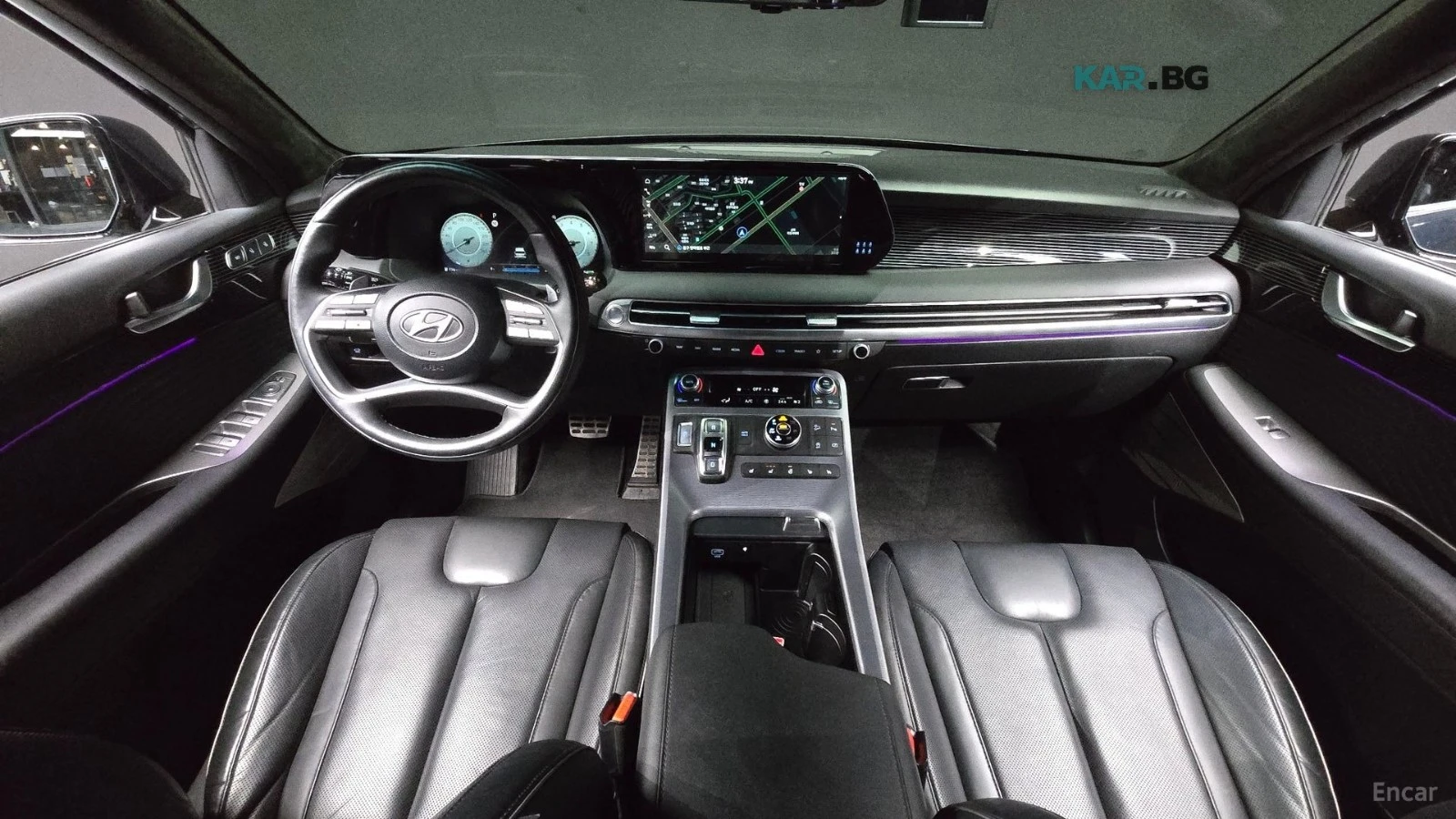 Hyundai Palisade 3.8* 4WD* CALLIGRAPHY* ПОДГР* ОБДУХ* МАСАЖИ* 360* , снимка 5 - Автомобили и джипове - 55925625