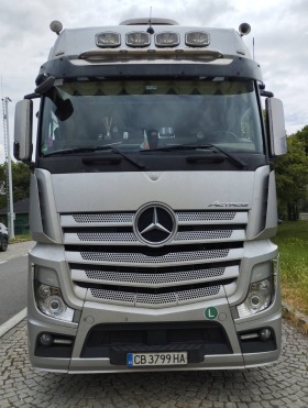 Mercedes-Benz Actros + ремарке, снимка 1 - Камиони - 45232912