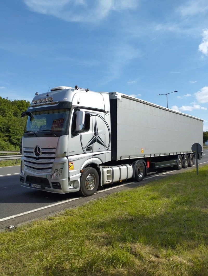 Mercedes-Benz Actros Наличен в България, снимка 3 - Камиони - 47430728