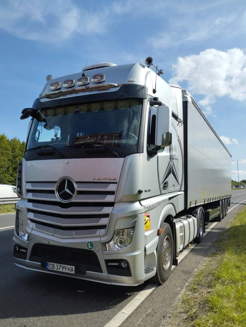 Mercedes-Benz Actros Наличен в България, снимка 4 - Камиони - 45232912