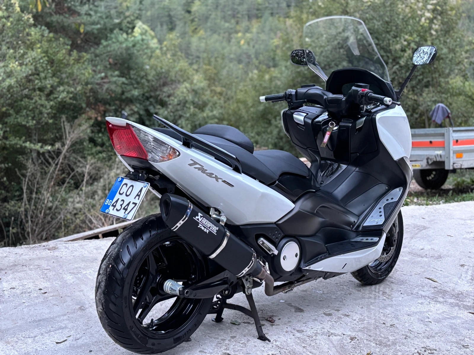 Yamaha T-max 500 WHITE MAX - изображение 6