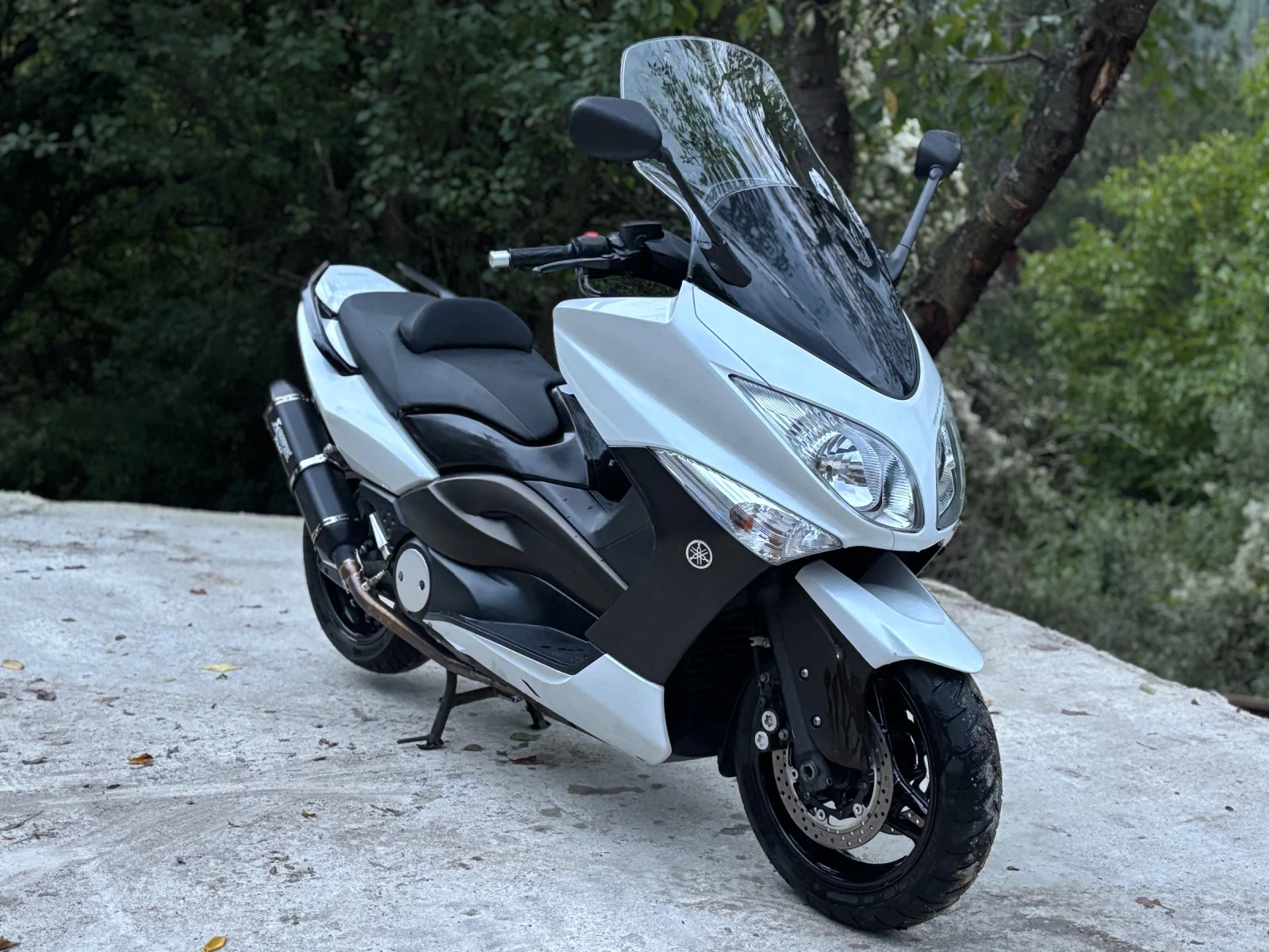 Yamaha T-max 500 WHITE MAX - изображение 4