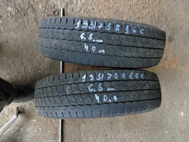 Гуми Зимни 195/75R16, снимка 3 - Гуми и джанти - 20268647