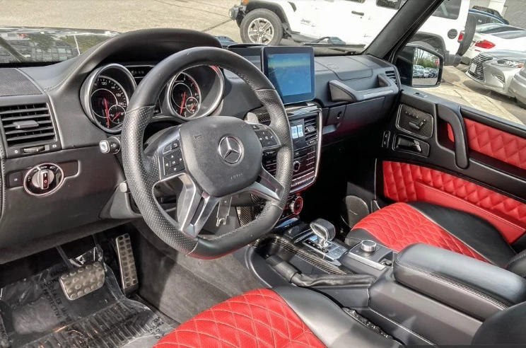 Mercedes-Benz G * AMG 63 * CARFAX * БЕЗ ПЪРВОНАЧАЛНА ВНОСКА, снимка 12 - Автомобили и джипове - 52882680