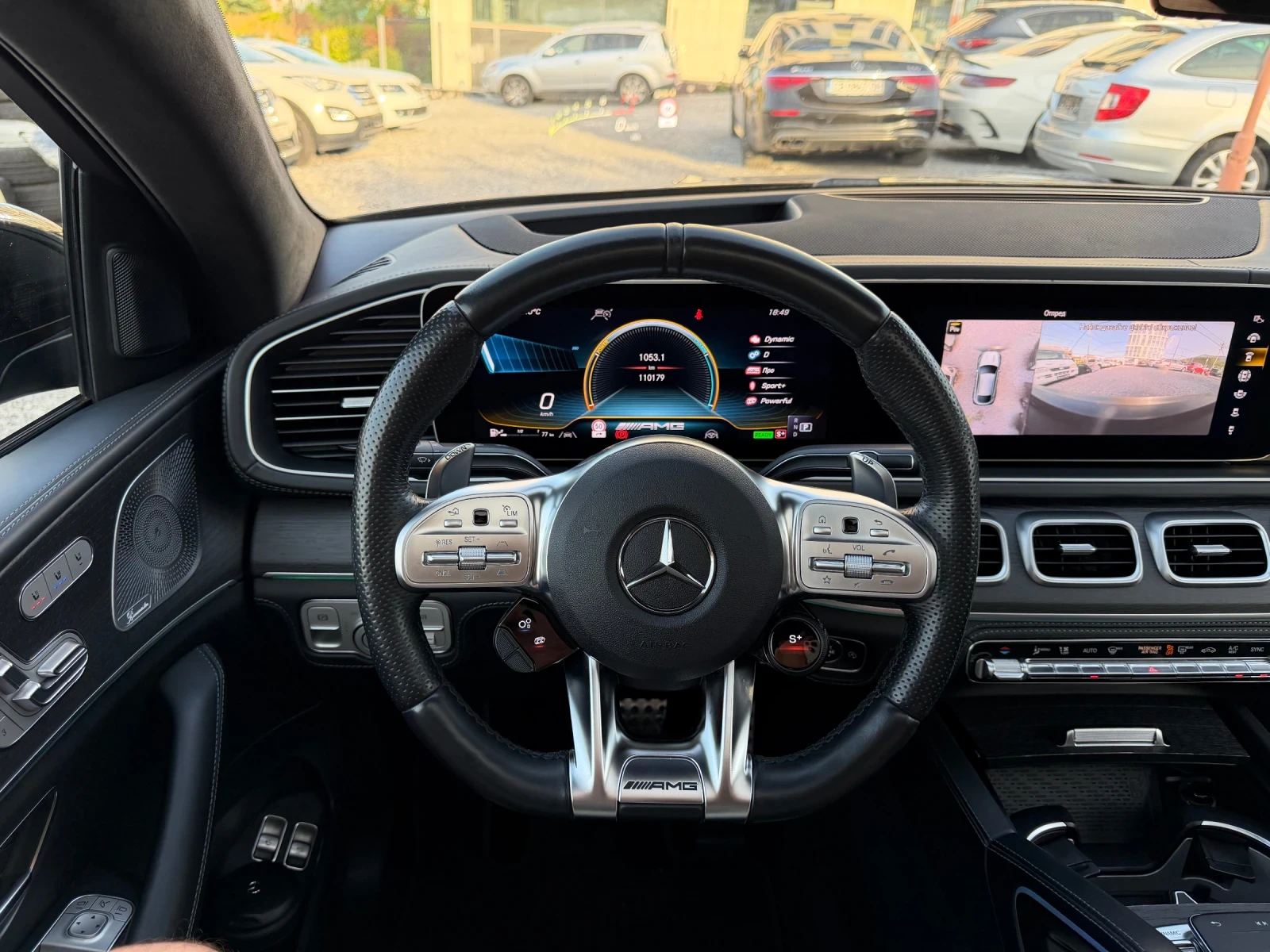 Mercedes-Benz GLE 53 4MATIC Black paket Designo Manufaktur Масаж/Обдухване HUD, снимка 15 - Автомобили и джипове - 55906045