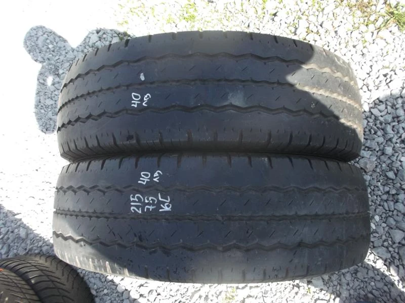 Гуми Летни 215/75R16, снимка 1 - Гуми и джанти - 21272085