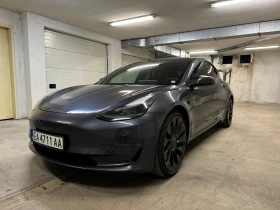 Tesla Model 3 Performance Термопомпа - 60999 лв. - 73799775 | Car24.bg