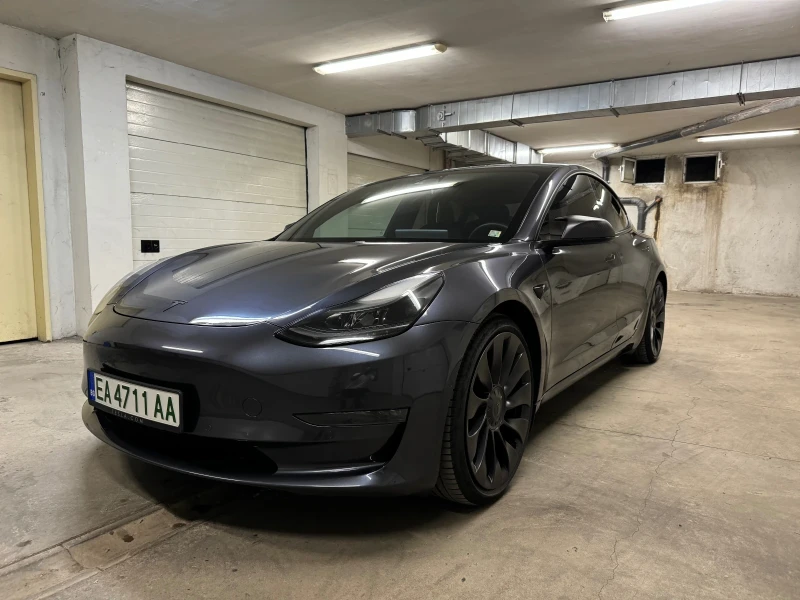 Tesla Model 3 Performance Термопомпа, снимка 1 - Автомобили и джипове - 49596912