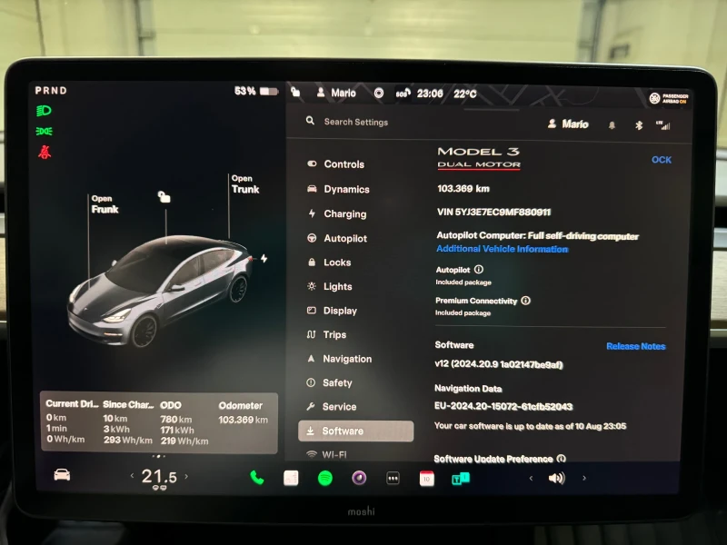 Tesla Model 3 Performance Термопомпа, снимка 8 - Автомобили и джипове - 49596912