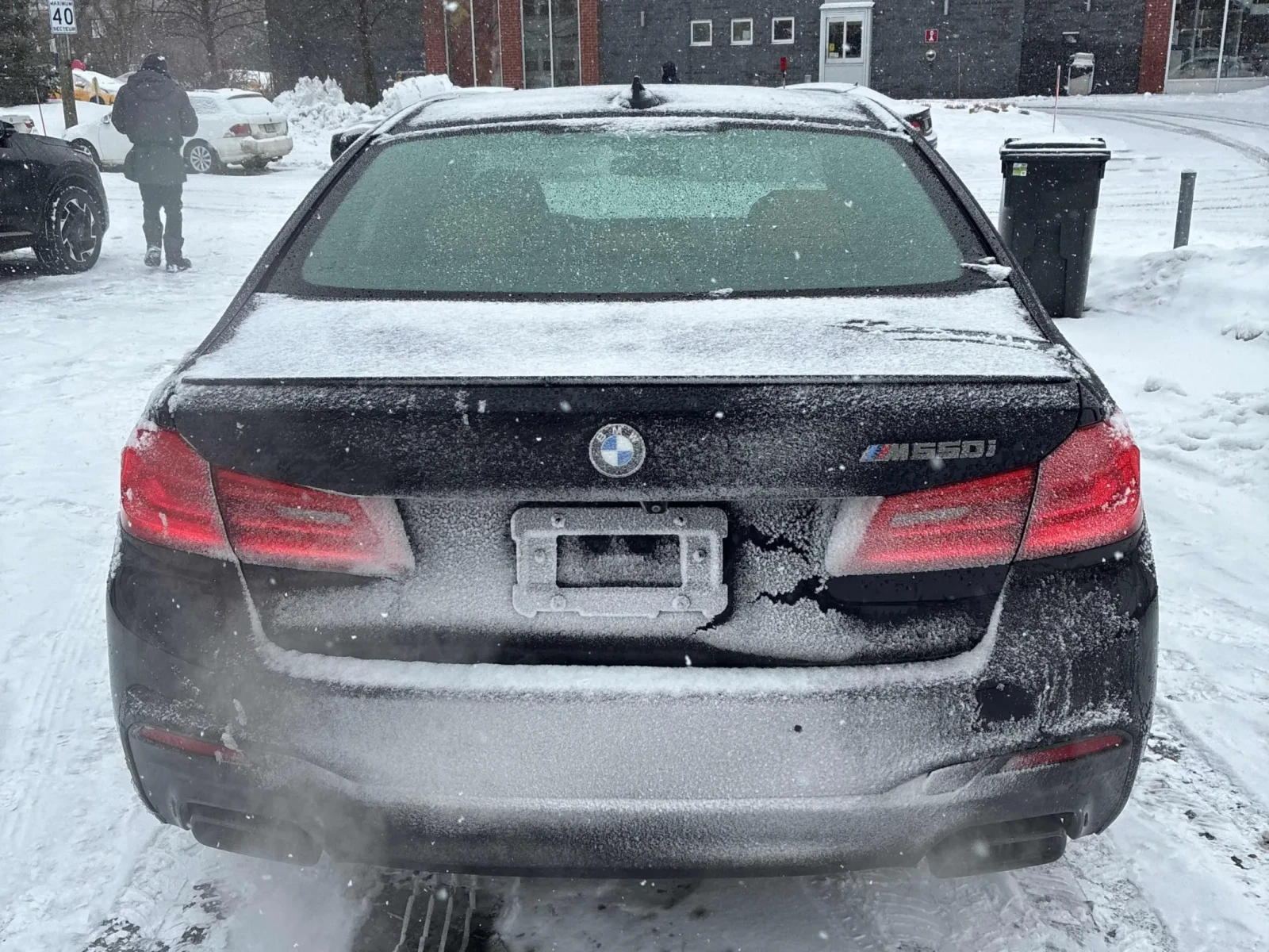 BMW 550 * M550I * CARFAX * БЕЗ ПЪРВОНАЧАЛНА ВНОСКА - изображение 4