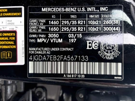 Mercedes-Benz ML 63 AMG * АВТОКРЕДИТ БЕЗ ПЪРВОНАЧАЛНА ВНОСКА* , снимка 10