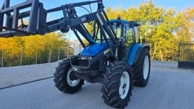 Обява за продажба на Трактор New Holland TS110-Челен товарач ~43 700 лв. - изображение 1 | Auto.bg Обява за продажба на Трактор New Holland TS110-Челен товарач ~43 700 лв. - изображение 1