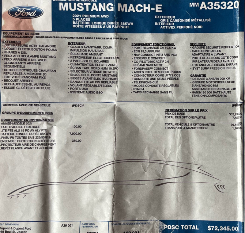 Ford Mustang Mach-E AWD Ext Range 98kwh, снимка 15 - Автомобили и джипове - 45897822