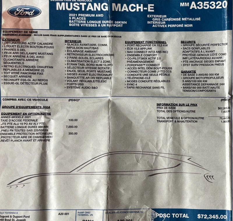 Ford Mustang Mach-E AWD Ext Range 98kwh, снимка 16 - Автомобили и джипове - 47636812