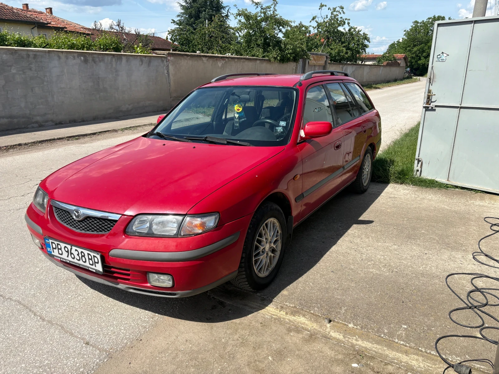 Mazda 626 Има газова уредба с чисто нов изпарител, снимка 3 - Автомобили и джипове - 54667095