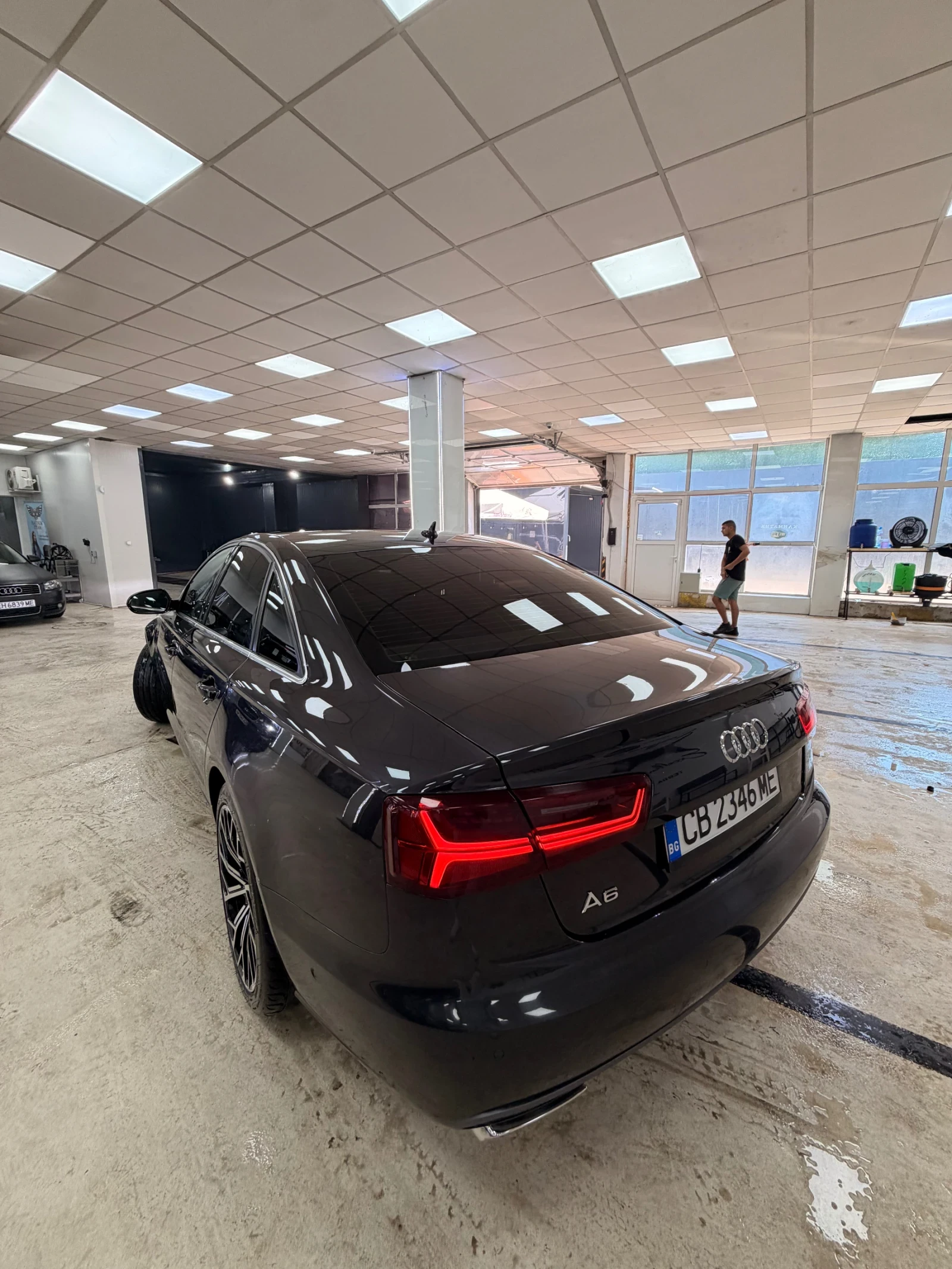 Audi A6 СамоПаркиране l Щори (НАЛИЧНА И ПРЕГЛЕДАНА В  БГ), снимка 10 - Автомобили и джипове - 55574472