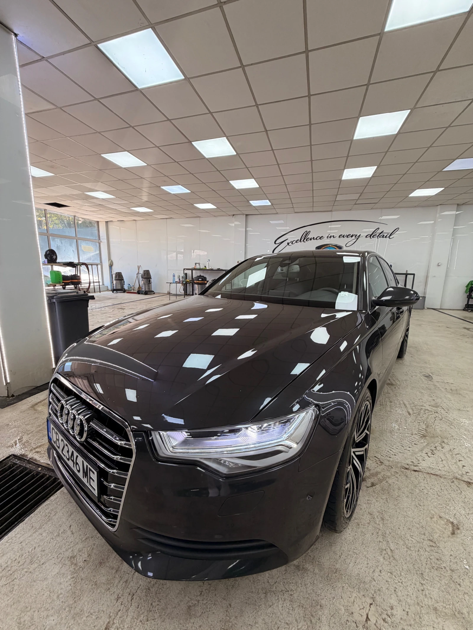 Audi A6 СамоПаркиране l Щори (НАЛИЧНА И ПРЕГЛЕДАНА В  БГ), снимка 4 - Автомобили и джипове - 55574472