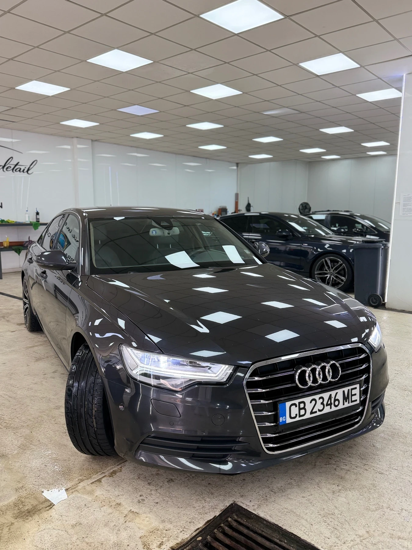 Audi A6 СамоПаркиране l Щори (НАЛИЧНА И ПРЕГЛЕДАНА В  БГ), снимка 3 - Автомобили и джипове - 55574472