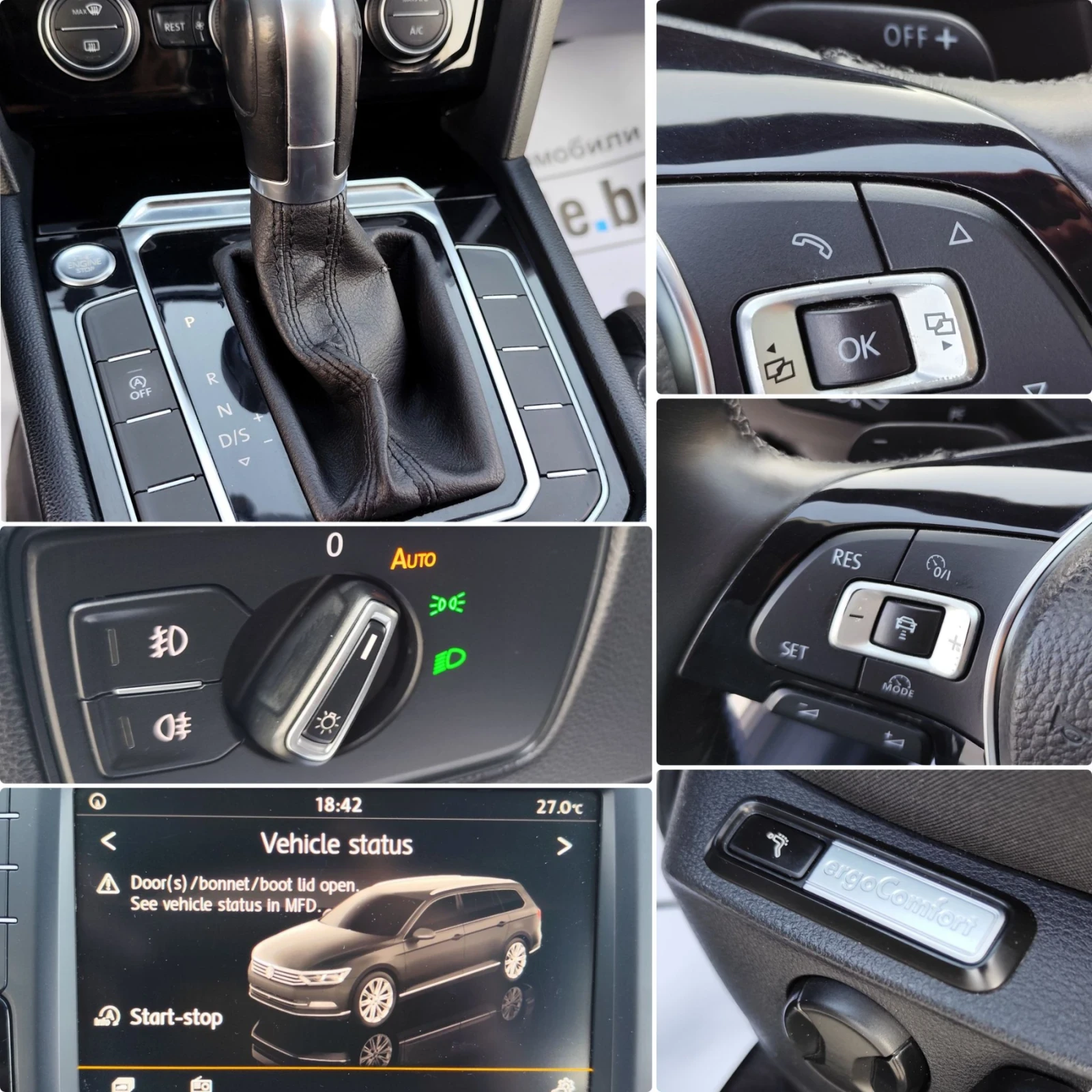 VW Passat 2.0-DSG-LED-NAVI-DISTRONIC-LANE-ASSIST-����� | Mobile.bg � ����������� 17