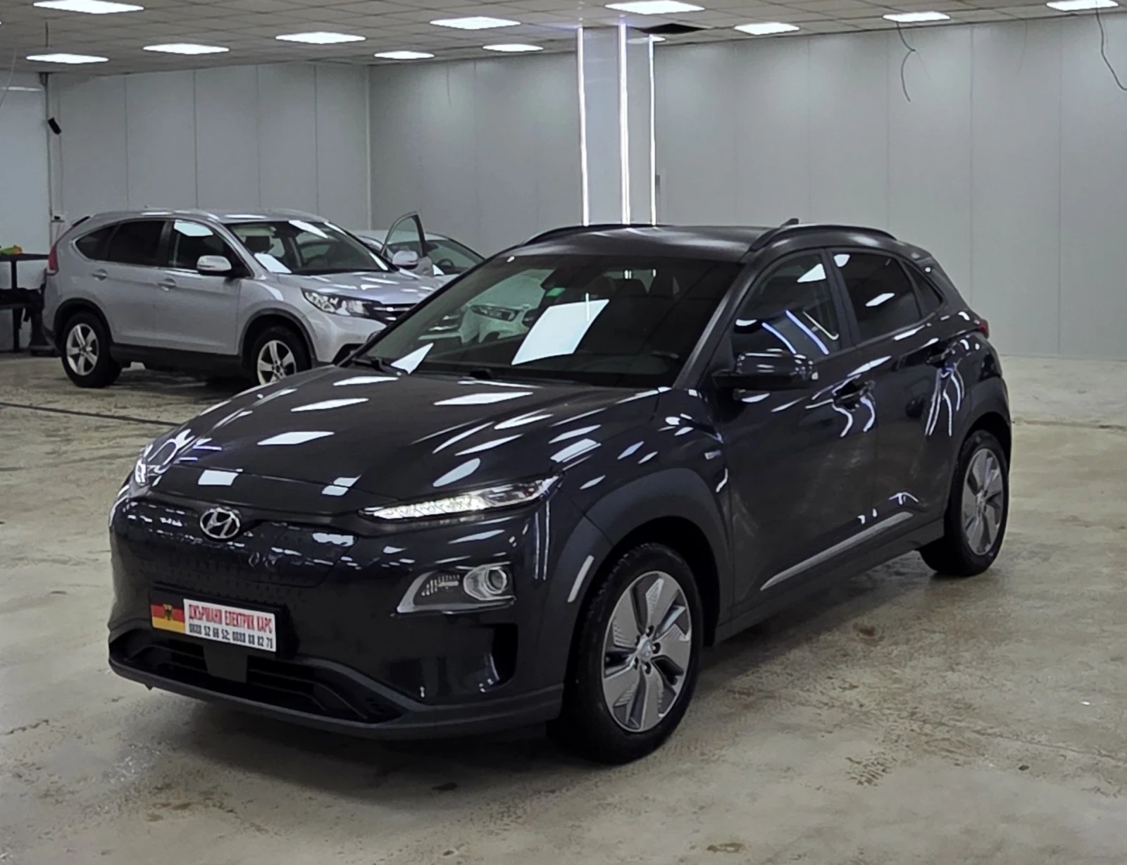 Hyundai Kona 64KWh/Premium/Blue Link/SOH100%, снимка 6 - Автомобили и джипове - 54600269