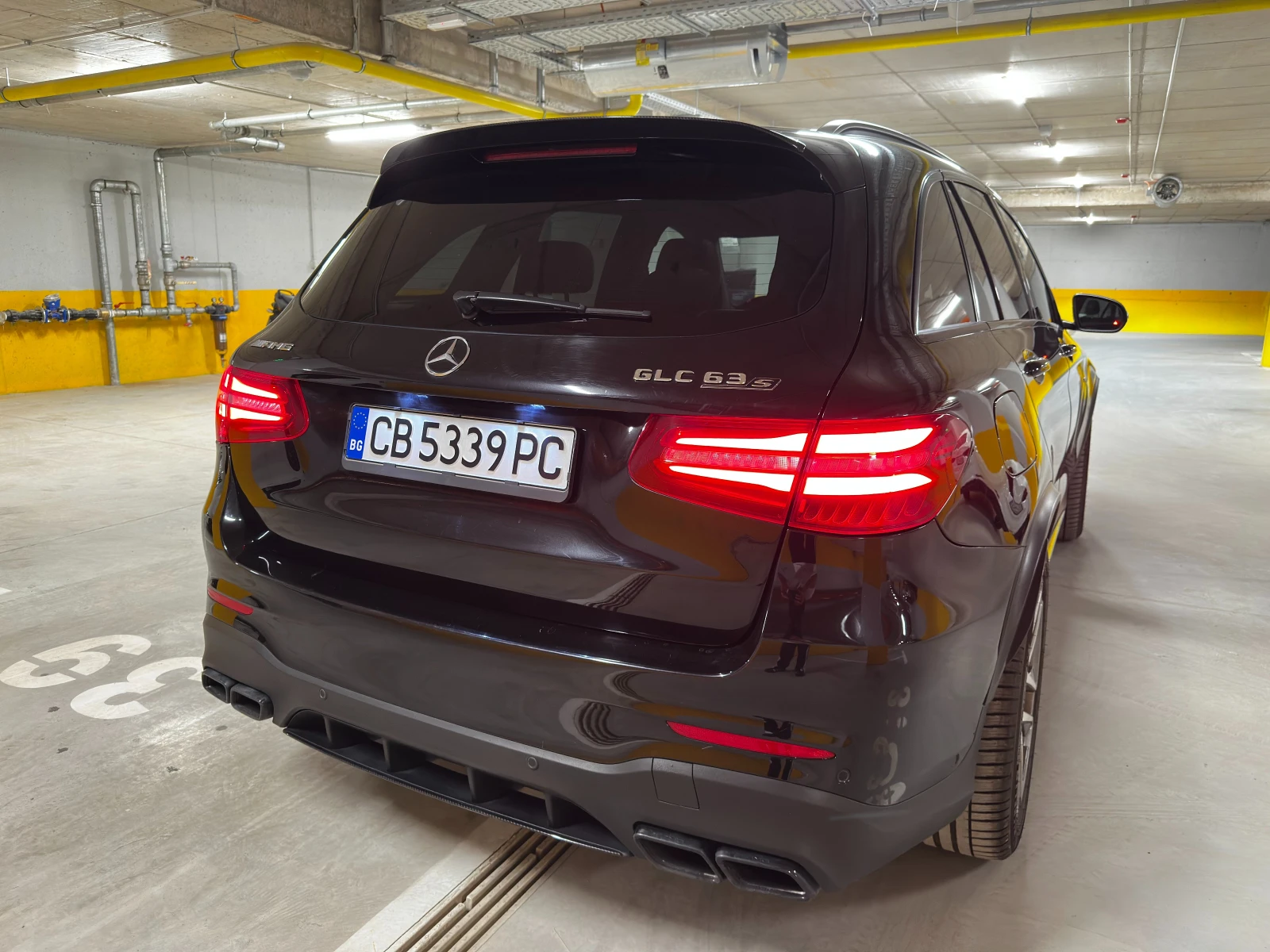 Mercedes-Benz GLC 63 AMG S, снимка 5 - Автомобили и джипове - 56634038
