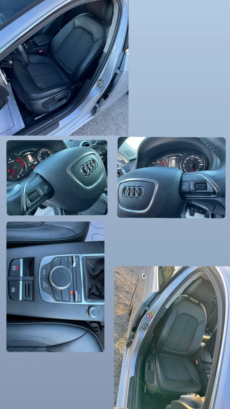 Audi A3 AMBIENTE-NEW-NAVI-KAMERA-KOJA-LED-FULL-TOP, снимка 12 - Автомобили и джипове - 47610288