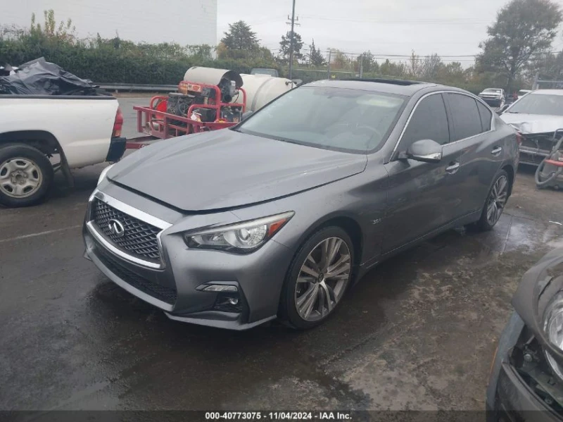 Infiniti Q50 3.0L V-6 DI, DOHC, VVT, TURBO, 300HP Rear Wheel Dr, снимка 2 - Автомобили и джипове - 48078223