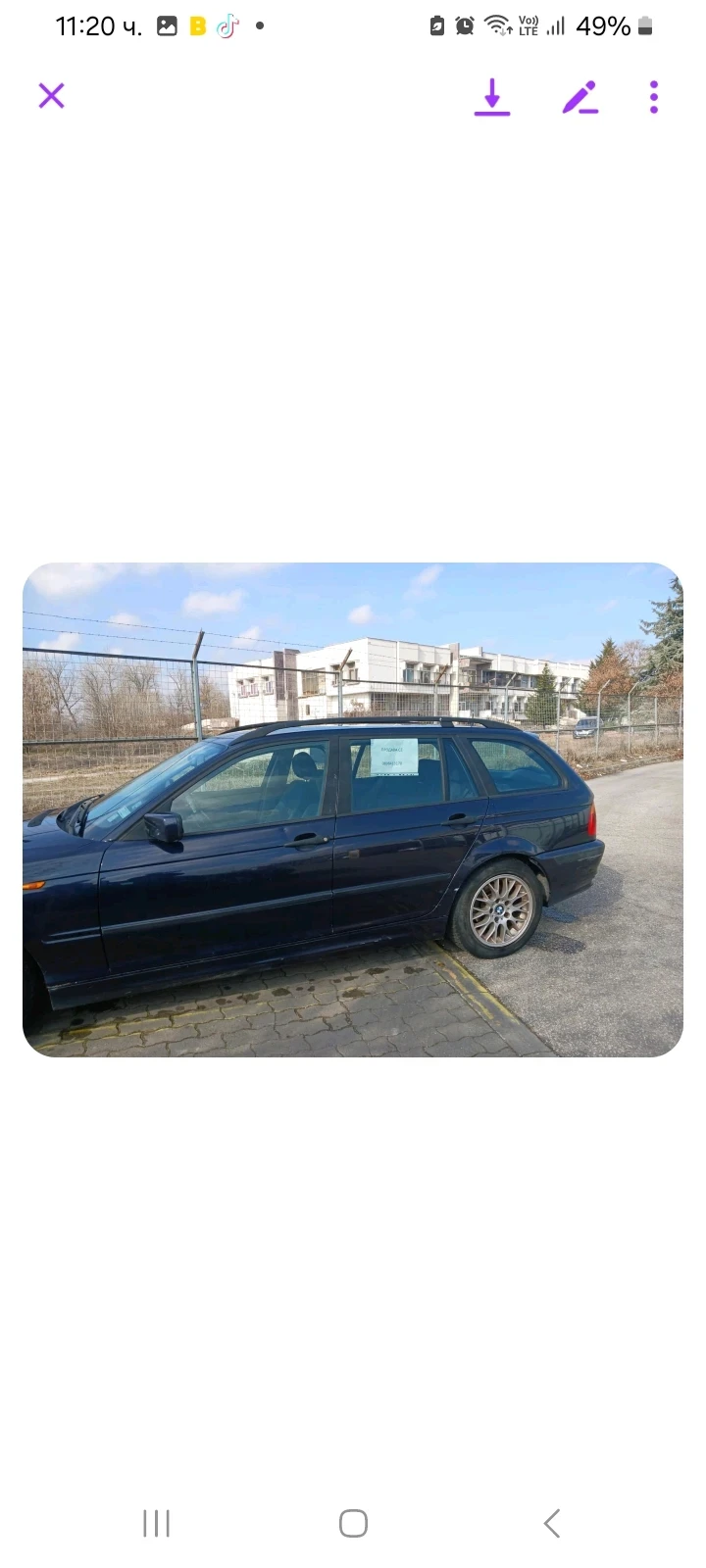 BMW 320, снимка 1 - Автомобили и джипове - 49055005