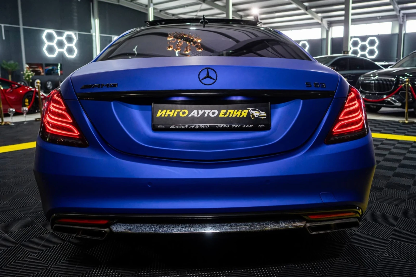 Mercedes-Benz S 500 LONG FULL AMG LINE LED ПАНО ЛИЗИНГ 100%, снимка 8 - Автомобили и джипове - 54109908