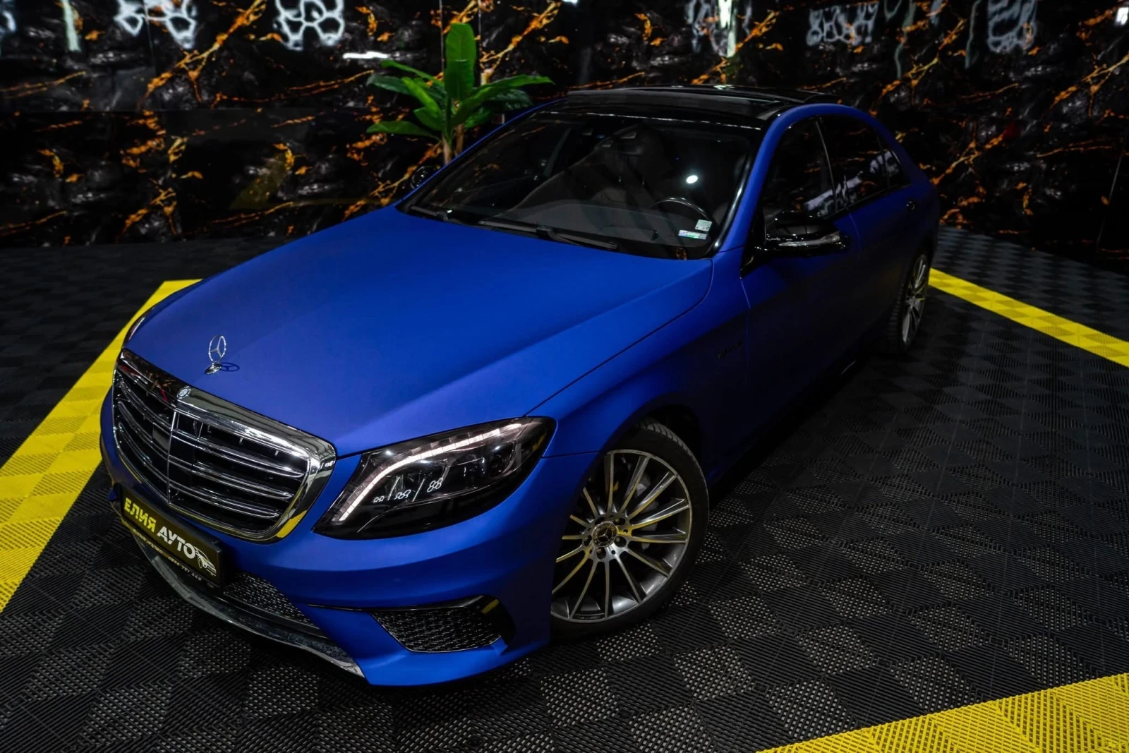 Mercedes-Benz S 500 LONG FULL AMG LINE LED ПАНО ЛИЗИНГ 100%, снимка 2 - Автомобили и джипове - 54109908