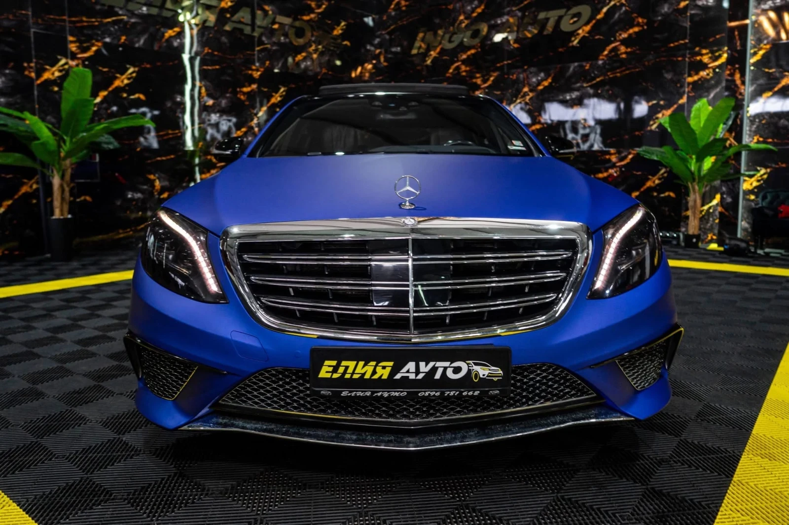 Mercedes-Benz S 500 LONG FULL AMG LINE LED ПАНО ЛИЗИНГ 100%, снимка 3 - Автомобили и джипове - 54109908