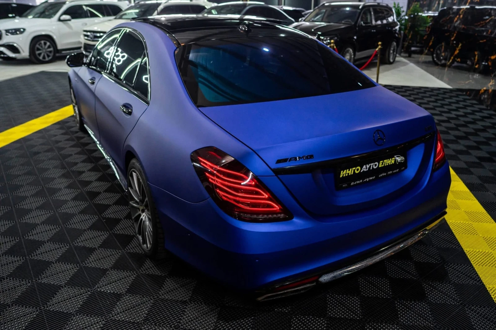 Mercedes-Benz S 500 LONG FULL AMG LINE LED ПАНО ЛИЗИНГ 100%, снимка 7 - Автомобили и джипове - 54109908