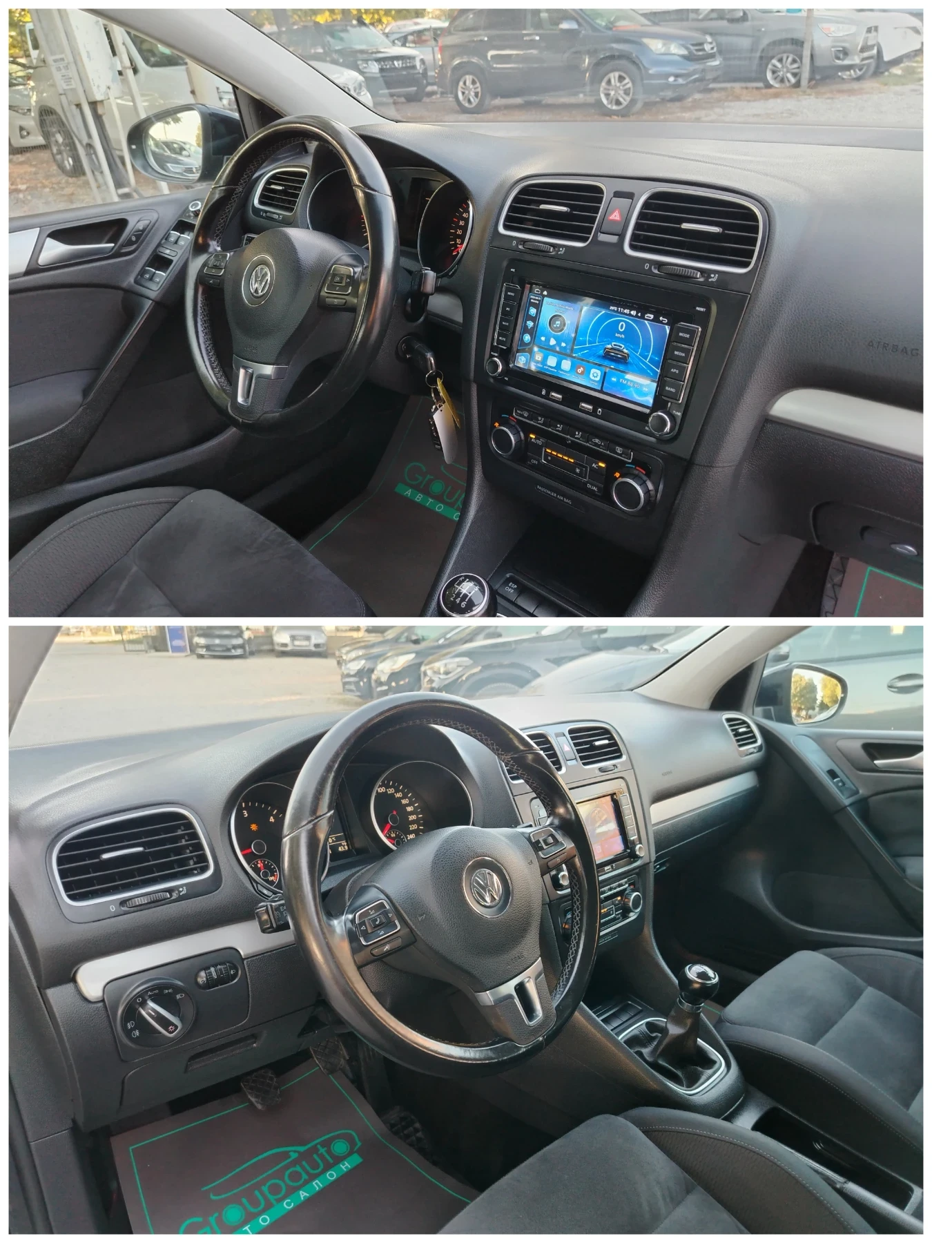 VW Golf 2.0TDI-140к.с/НАВИГАЦИЯ/КЛИМАТРОНИК/HIGH LINE!!! , снимка 11 - Автомобили и джипове - 55891706