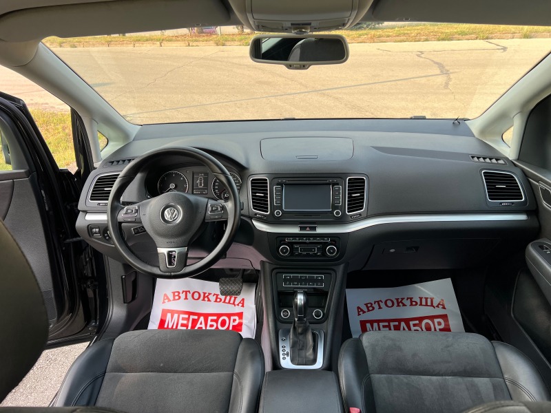 VW Sharan 2.0 TDi/140p.s-Full-Business/Euro 5, снимка 12 - Автомобили и джипове - 46802222