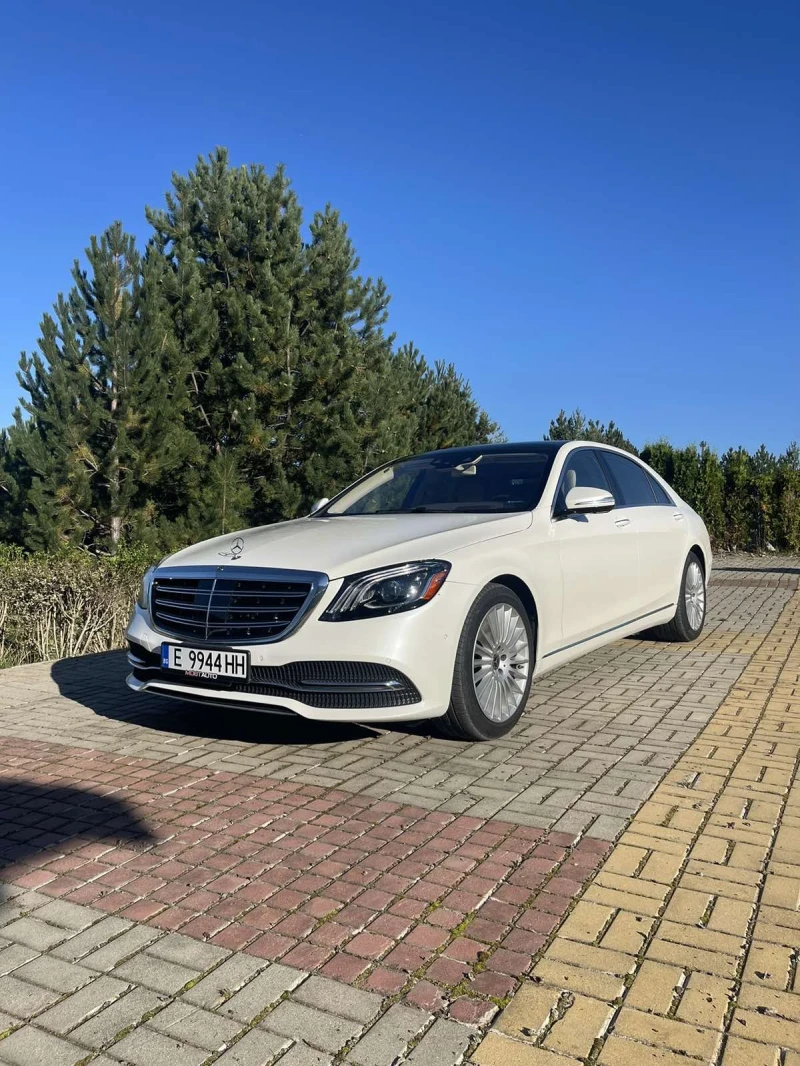 Mercedes-Benz S 560 4Matic* Long* Burmester* Pano* Вакуум* Масажи* , снимка 1 - Автомобили и джипове - 47903255