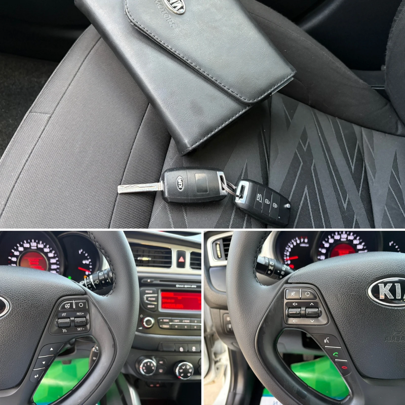 Kia Ceed 1.4 CVVT 16V* GAZ* Full Service*  | Mobile.bg   13