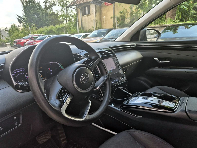 Hyundai Tucson 1.6 TURBO HYBRID ГАРАНЦИЯ, снимка 15 - Автомобили и джипове - 52527546