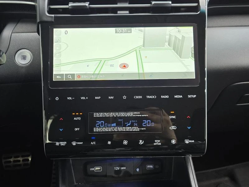 Hyundai Tucson Inspiration 2WD| 226к.с.| ВКЛ.ТЕХНОТЕСТ, снимка 12 - Автомобили и джипове - 55612130