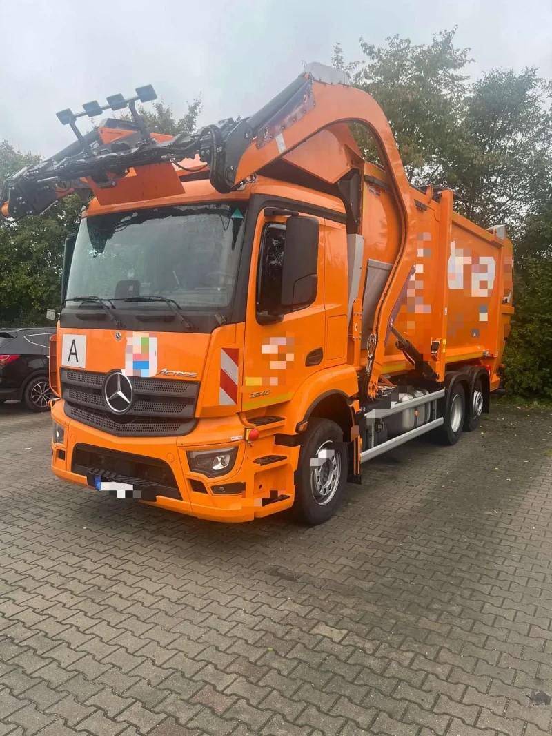 Mercedes-Benz 2540 сметосъбирач