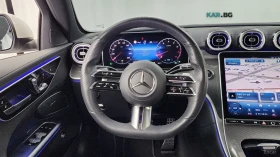Mercedes-Benz C 300 AMG LINE* КОЖА* ПОДГРЕВ* ОБДУХВ* ПАНО* НАВИ, снимка 12